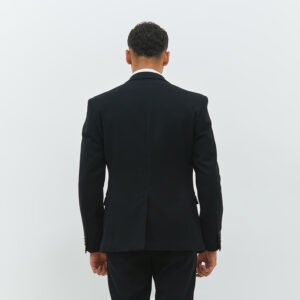 JOBB Topaz-T2 Jas Pria Slim Fit Dark Black