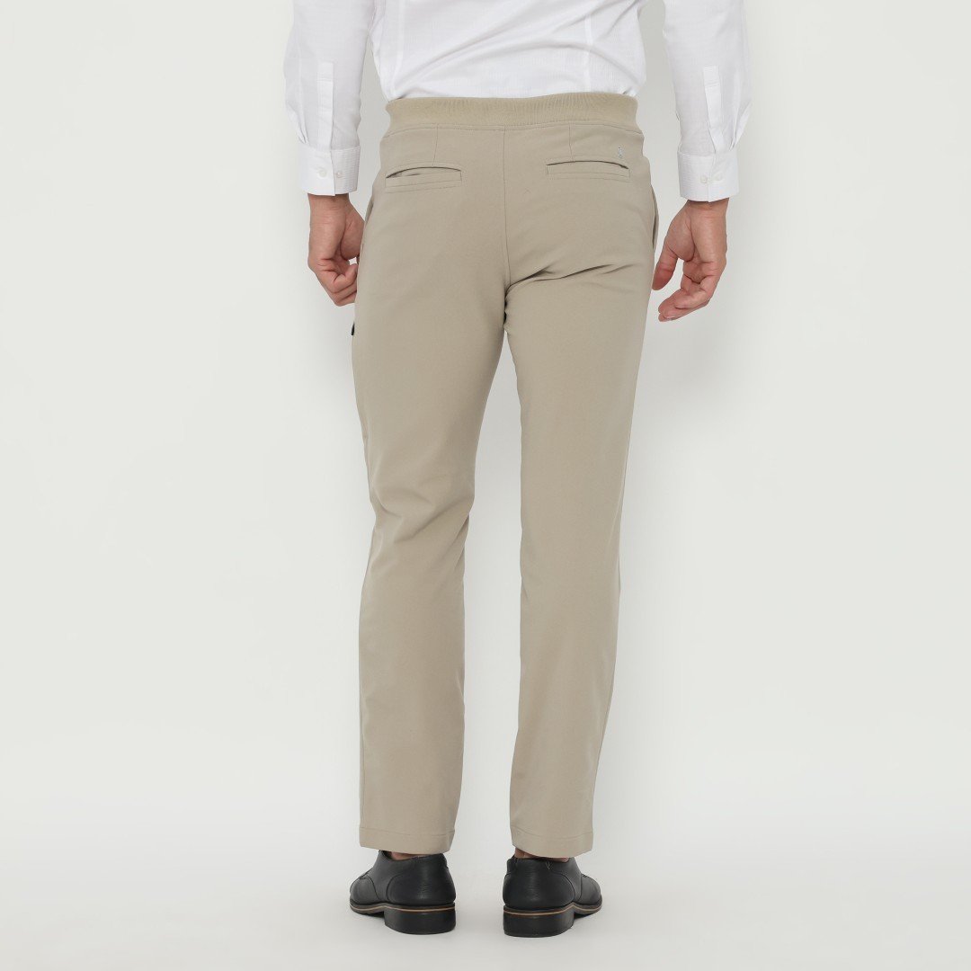 Jobb Venus Celana Panjang Modern Slim Fit Light Khaki - Image 3