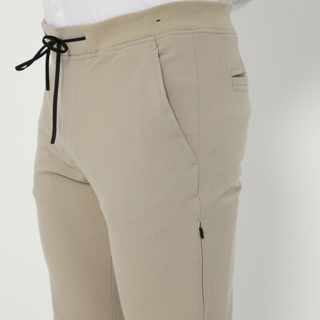 Jobb Venus Celana Panjang Modern Slim Fit Light Khaki - Image 4