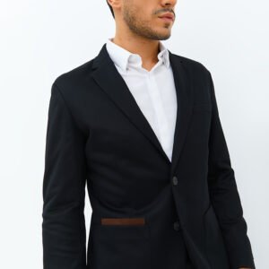 Jobb Julio-T2 Blazer Pria Slim Fit Hitam