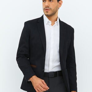 Jobb Julio-T2 Blazer Pria Slim Fit Hitam