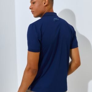 Jack Nicklaus Kenan Polo Shirt Pria Slim Fit Sodalite Blue