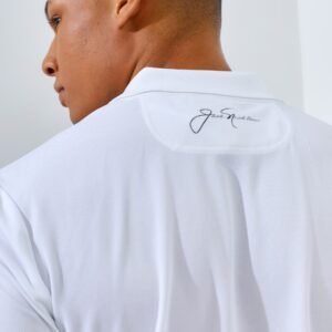 Jack Nicklaus Kenan Polo Shirt Pria Slim Fit White