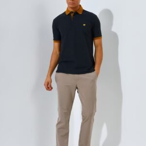 Jack Nicklaus Legend Polo Shirt Pria Regular Fit Black