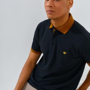 Jack Nicklaus Legend Polo Shirt Pria Regular Fit Black