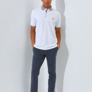 Jack Nicklaus Legend Polo Shirt Pria Regular Fit White