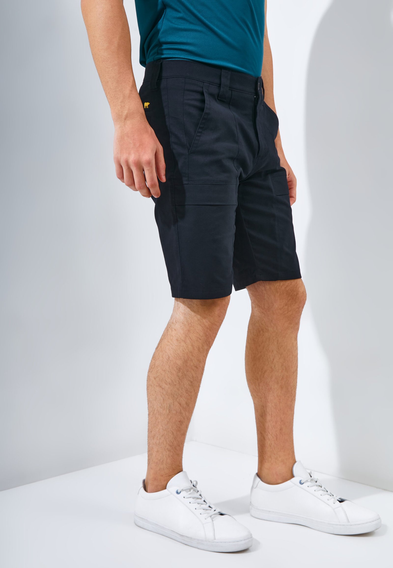 Jack Nicklaus Leo Celana Pendek Pria Regular Fit Black - Image 2