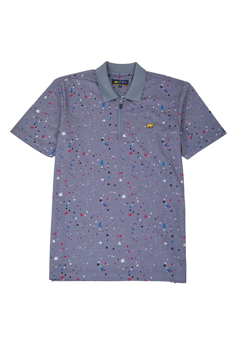 Jack Nicklaus Luiz Polo Shirt Pria Slim Fit Iron Gate - Image 7