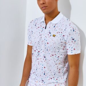 Jack Nicklaus Luiz Polo Shirt Pria Slim Fit White