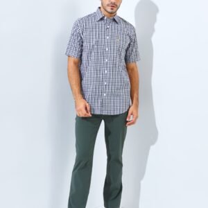 Jack Nicklaus Margaret Premium men's shirt Hounslow Plaid Sage Leaf