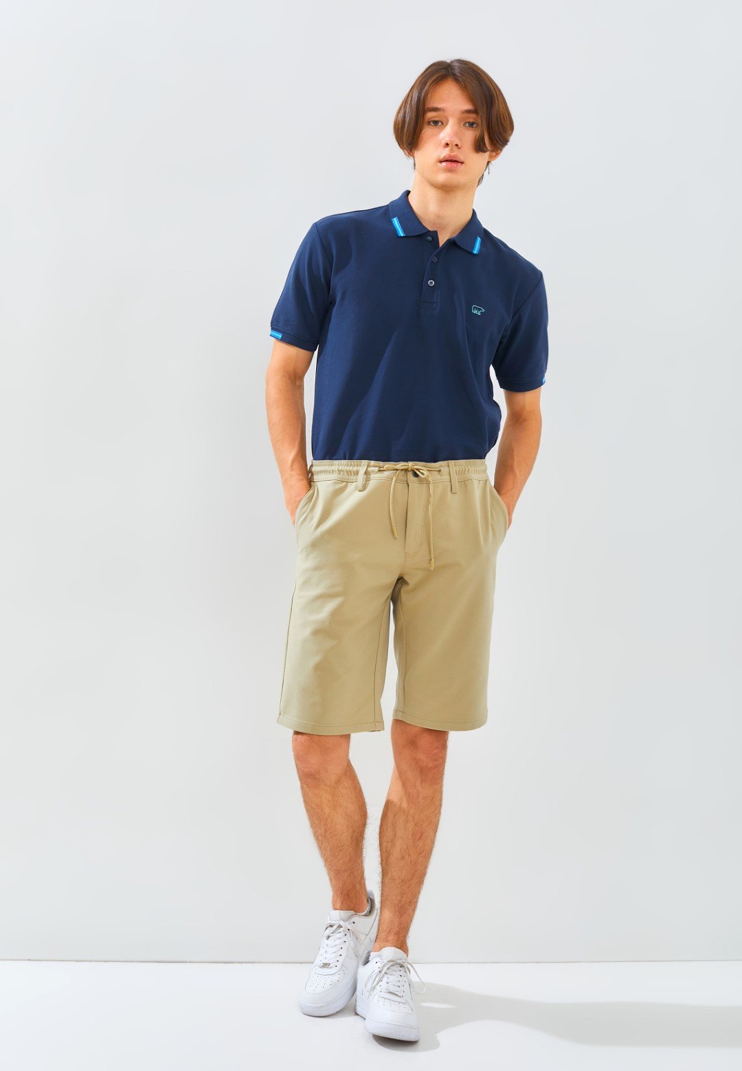 Jack Nicklaus Maverick Celana Pendek Pria Regular Fit Sand