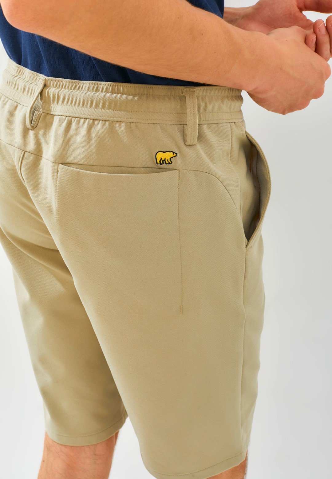 Jack Nicklaus Maverick Celana Pendek Pria Regular Fit Sand - Image 6