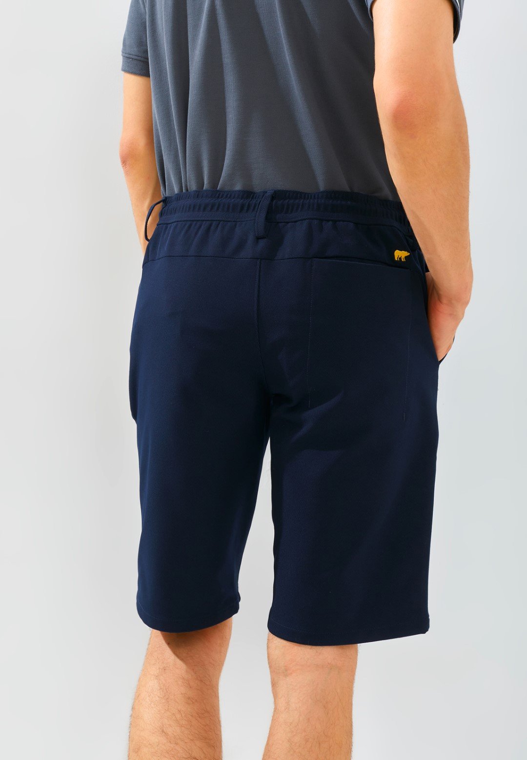 Jack Nicklaus Maverick Celana Pendek Pria Regular Fit Navy - Image 4
