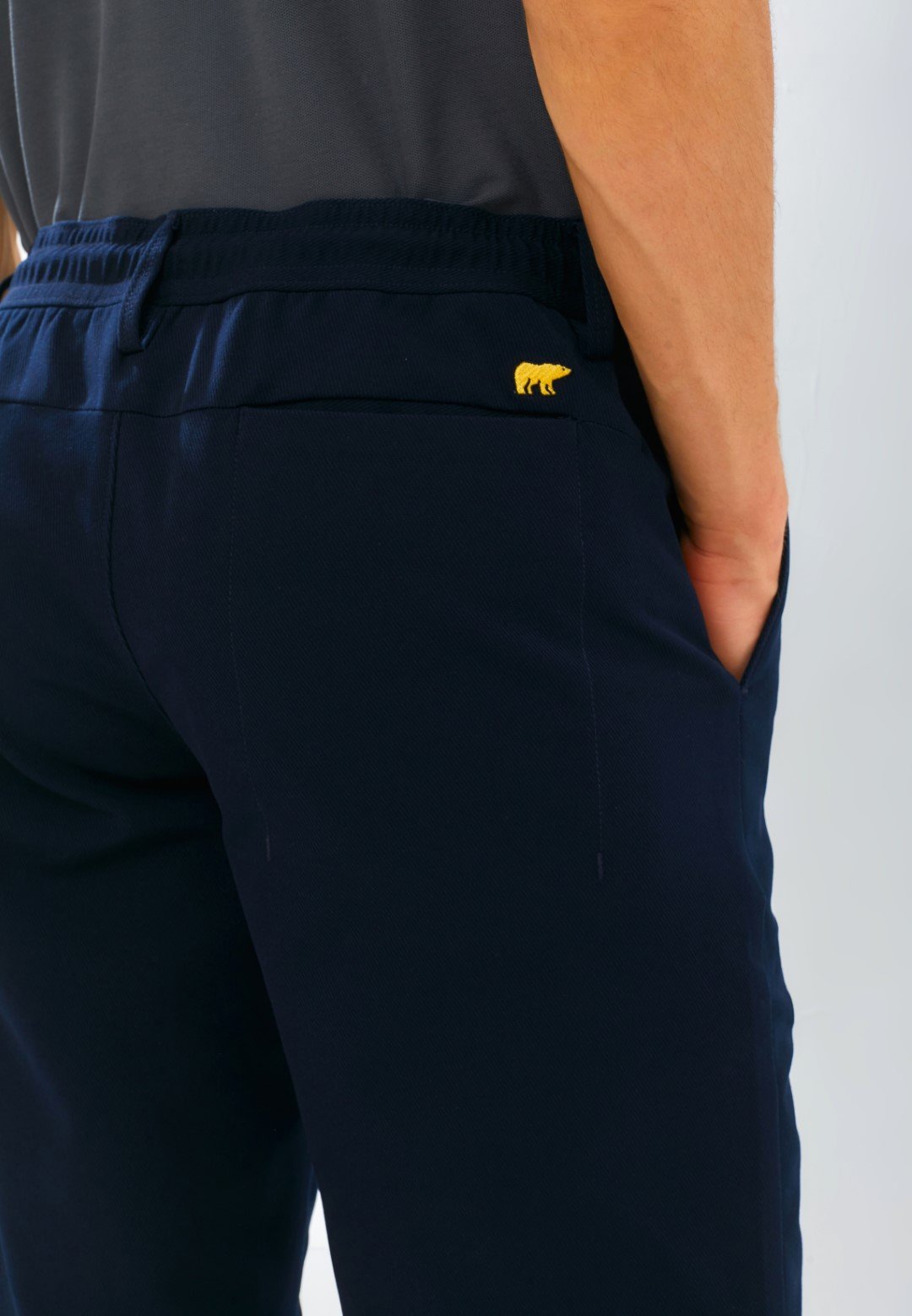 Jack Nicklaus Maverick Celana Pendek Pria Regular Fit Navy - Image 6