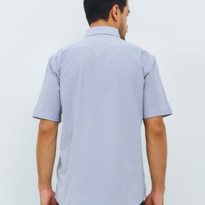 Jobb Minneapolis Kemeja Pria Lengan Pendek Regular Fit Light Grey