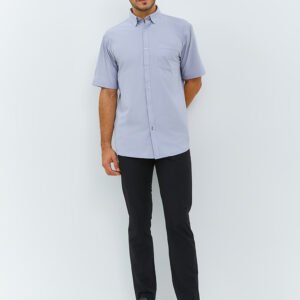 Jobb Minneapolis Kemeja Pria Lengan Pendek Regular Fit Light Grey