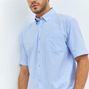 Jobb Minneapolis Kemeja Pria Lengan Pendek Regular Fit Light Blue