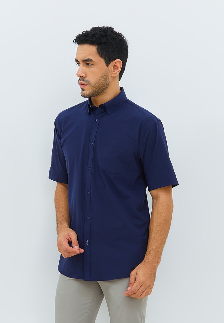 Jobb Minneapolis Kemeja Pria Lengan Pendek Regular Fit Navy