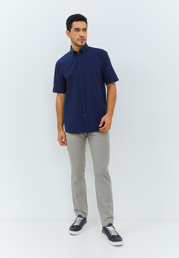 Jobb Minneapolis Kemeja Pria Lengan Pendek Regular Fit Navy - Image 5