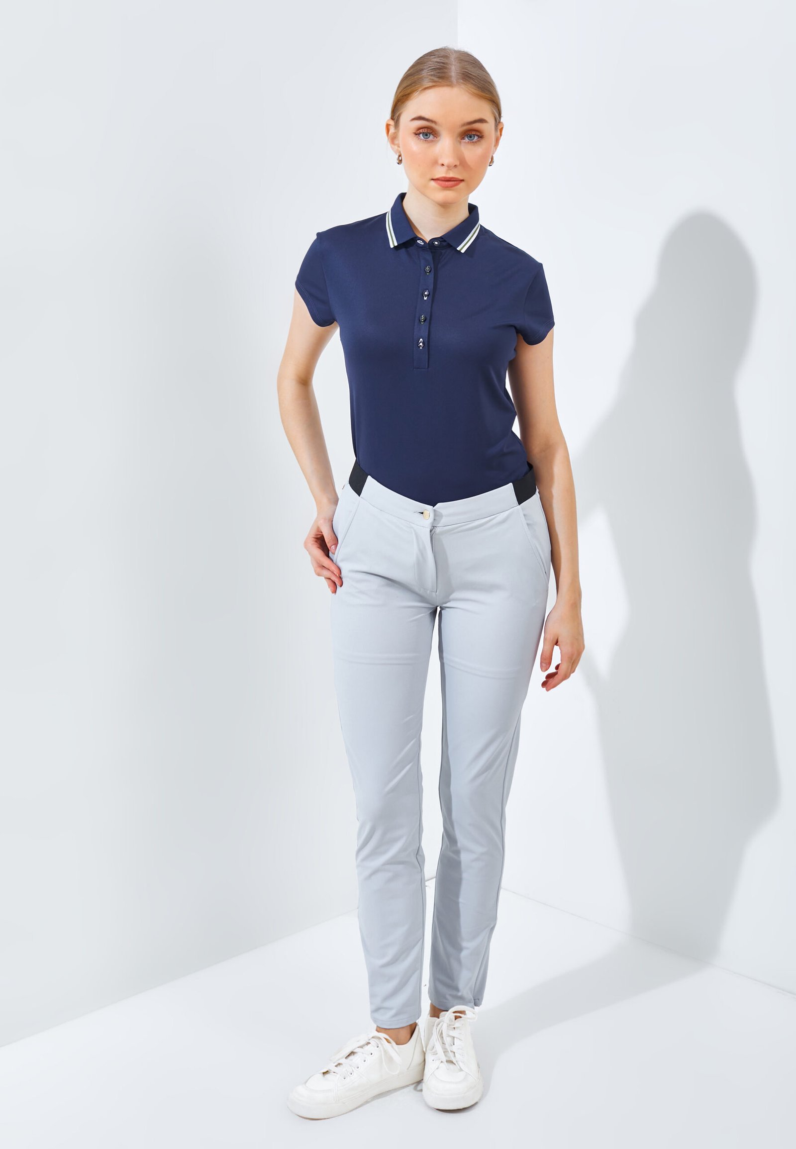 Jack Nicklaus Mirage Premium Pants Ladies Slim Fit Microchip - Image 5
