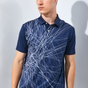 Jack Nicklaus Mojave Premium Fracture Print Polo Bright White