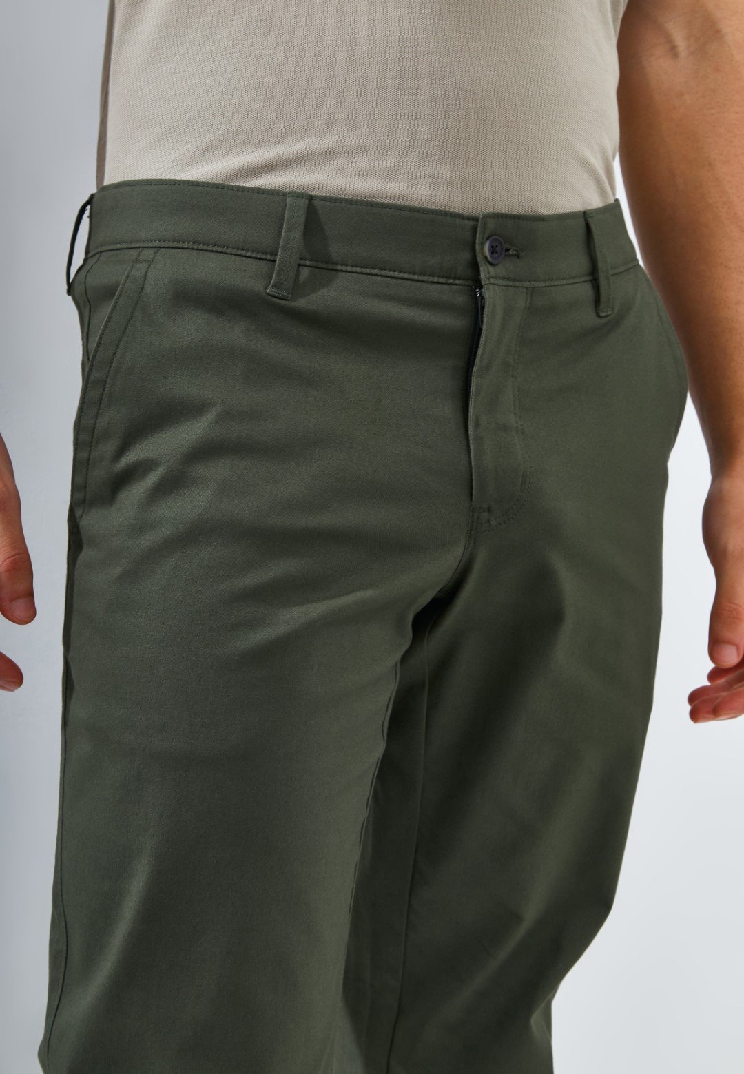 Jack Nicklaus Morales Celana Panjang Pria Regular Fit Dark Green - Image 3