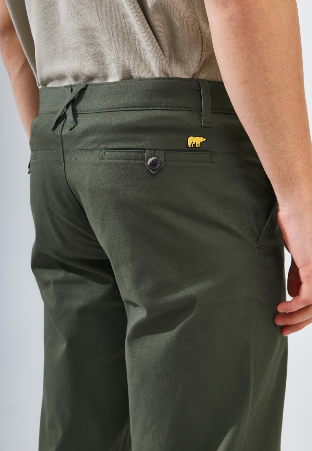 Jack Nicklaus Morales Celana Panjang Pria Regular Fit Dark Green - Image 5