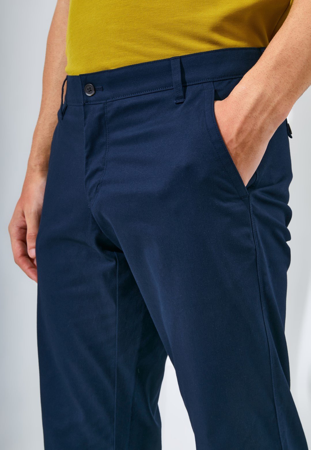 Jack Nicklaus Morales Celana Panjang Pria Regular Fit Navy - Image 3