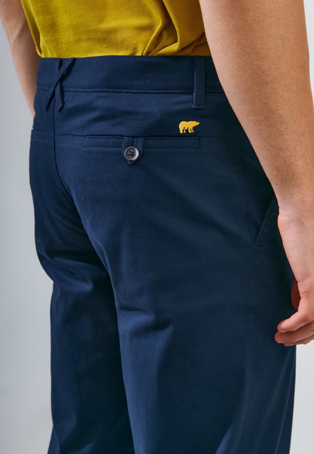 Jack Nicklaus Morales Celana Panjang Pria Regular Fit Navy - Image 5