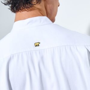 Jack Nicklaus Morata Kemeja Shanghai Pria Pendek Regular White