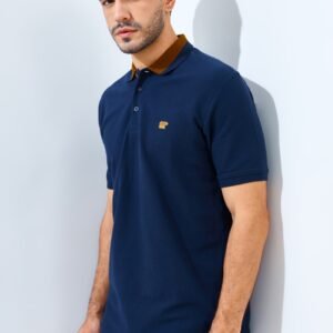 Jack Nicklaus Neo Polo Shirt Pria Regular Fit Navy