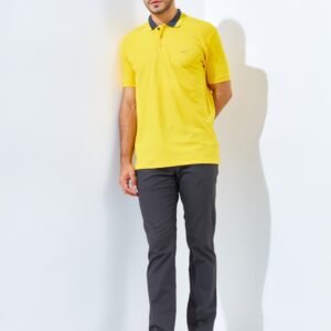 Jack Nicklaus Neo Polo Shirt Pria Regular Fit Yellow