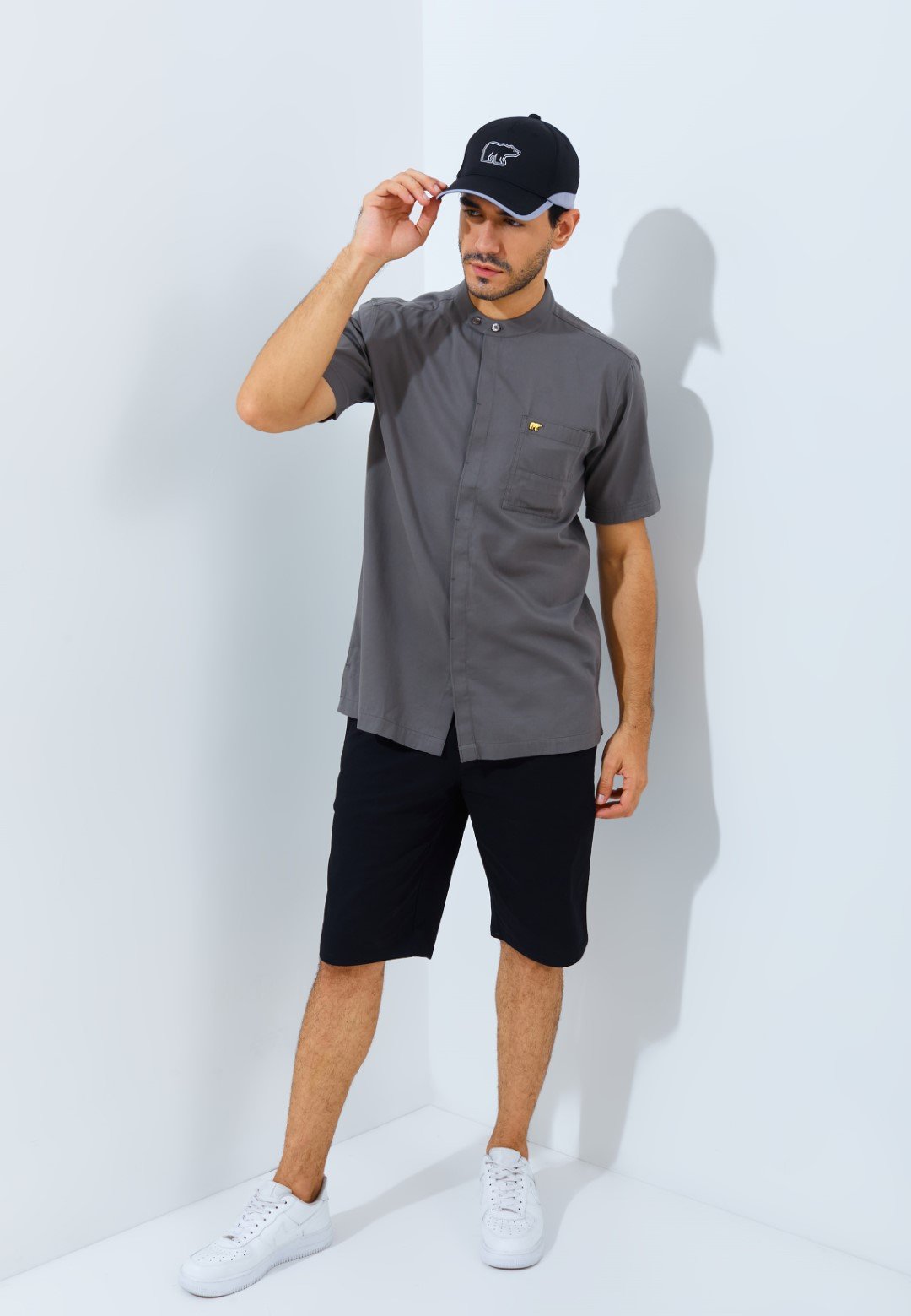 Jack Nicklaus Newton Topi Pria Hitam - Image 4