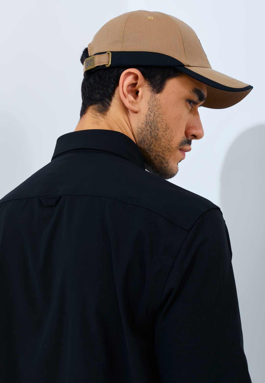 Jack Nicklaus Newton Topi Pria Khaki - Image 2