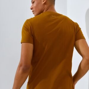 Jack Nicklaus Noah T-Shirt Slim Fit Tapenade Brown