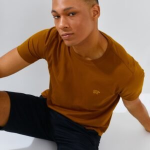 Jack Nicklaus Noah T-Shirt Slim Fit Tapenade Brown