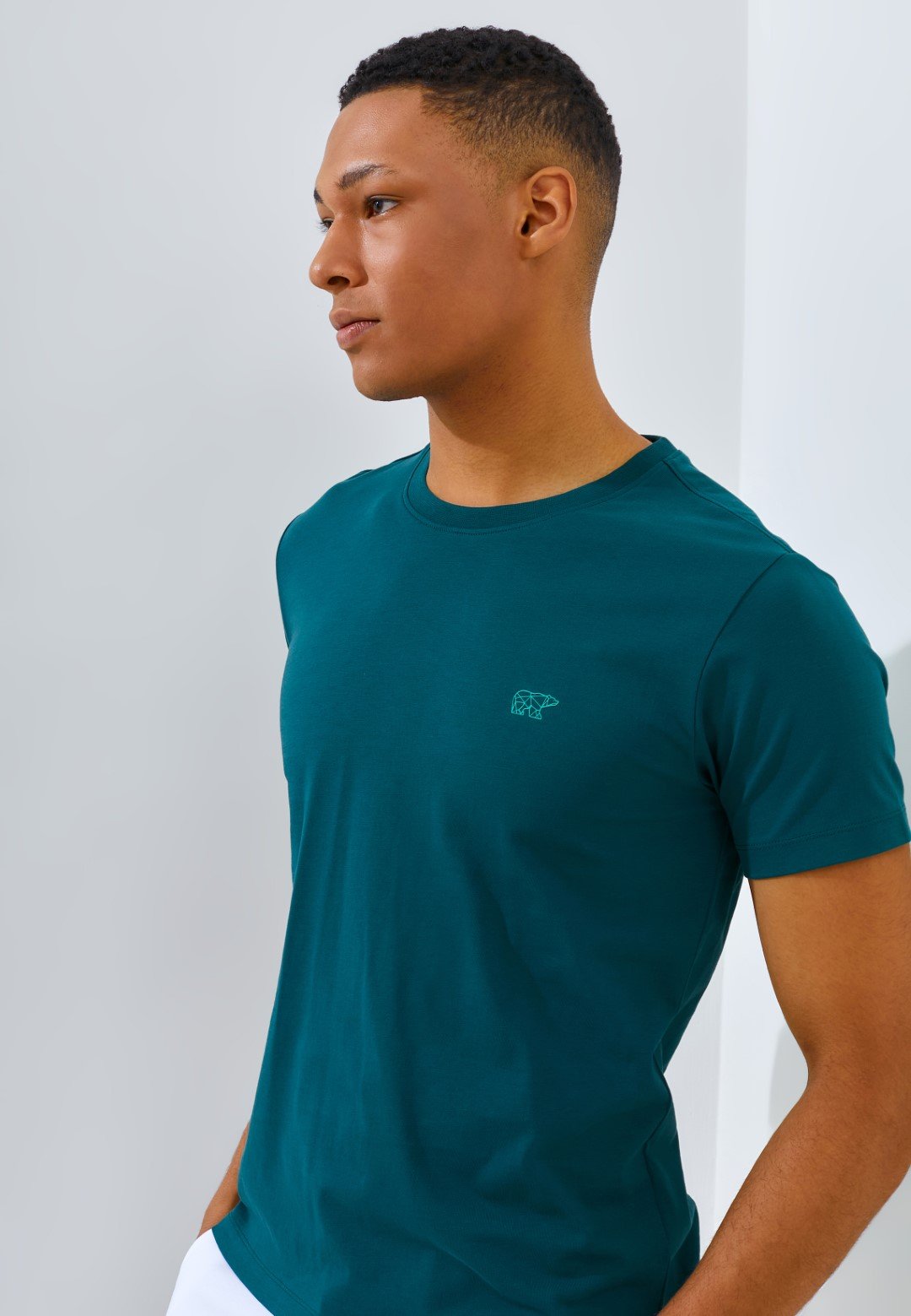 Jack Nicklaus Noah T-Shirt Slim Fit Panderosa Green - Image 2