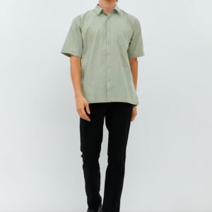 Jobb Ontario Kemeja Pria Lengan Pendek Regular Fit Olive