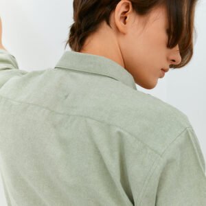 Jobb Ontario Kemeja Pria Lengan Pendek Regular Fit Olive