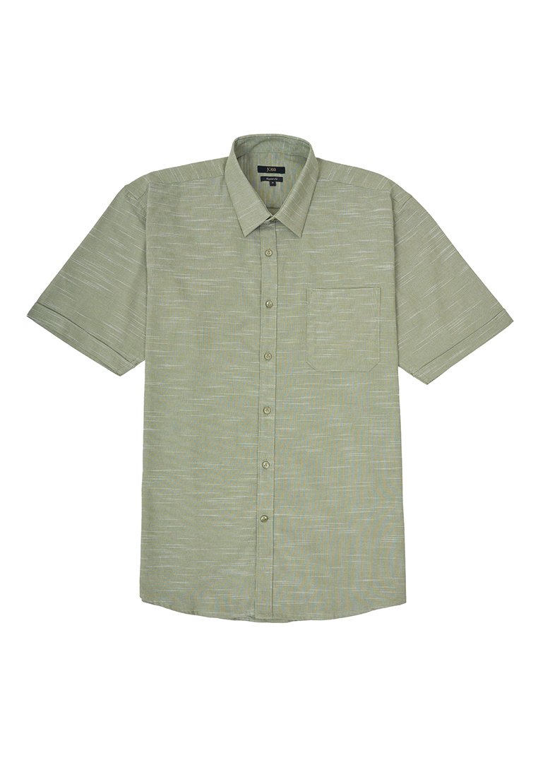 Jobb Pablo Kemeja Pria Lengan Pendek Regular Light Green - Image 7