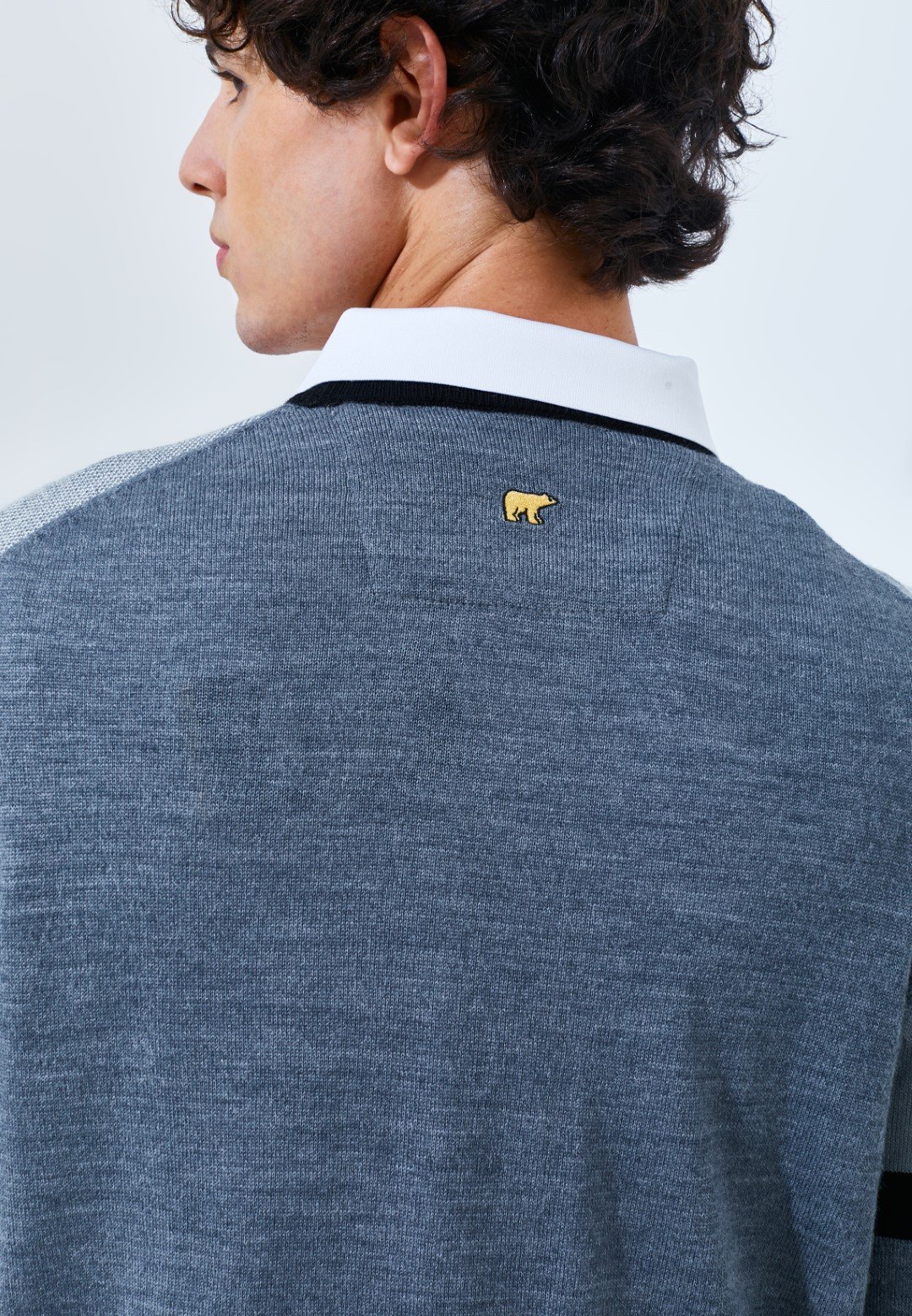 Jack Nicklaus Parkroyal Premium Sweater Regular Fit Slate Street - Image 5