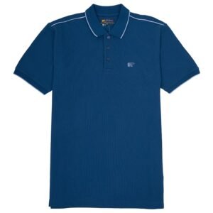 Jack Nicklaus Pollux Spring Polo Shirt Pria Regular Fit Dark Blue