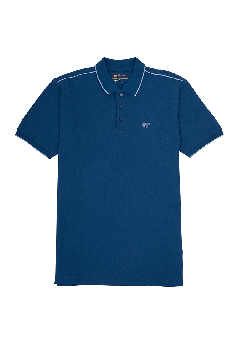 Jack Nicklaus Pollux Spring Polo Shirt Pria Regular Fit Dark Blue - Image 7