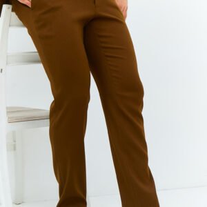 Jobb Rickman-B Celana Panjang Modern Slim Fit Dark Brown