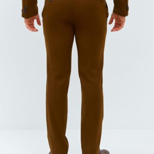 Jobb Rickman-B Celana Panjang Modern Slim Fit Dark Brown