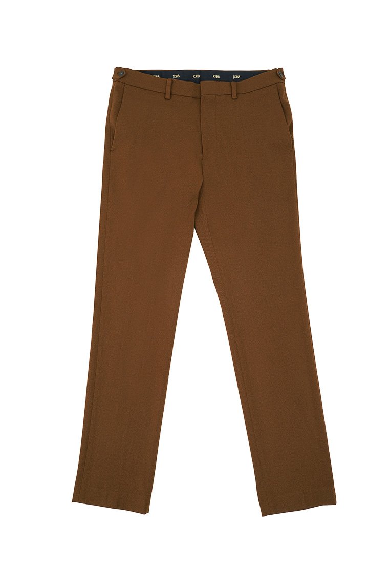 Jobb Rickman-B Celana Panjang Modern Slim Fit Dark Brown - Image 6
