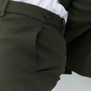 Jobb Rickman-B Celana Panjang Modern Slim Fit Olive