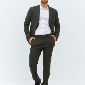 Jobb Rickman-B Celana Panjang Modern Slim Fit Olive