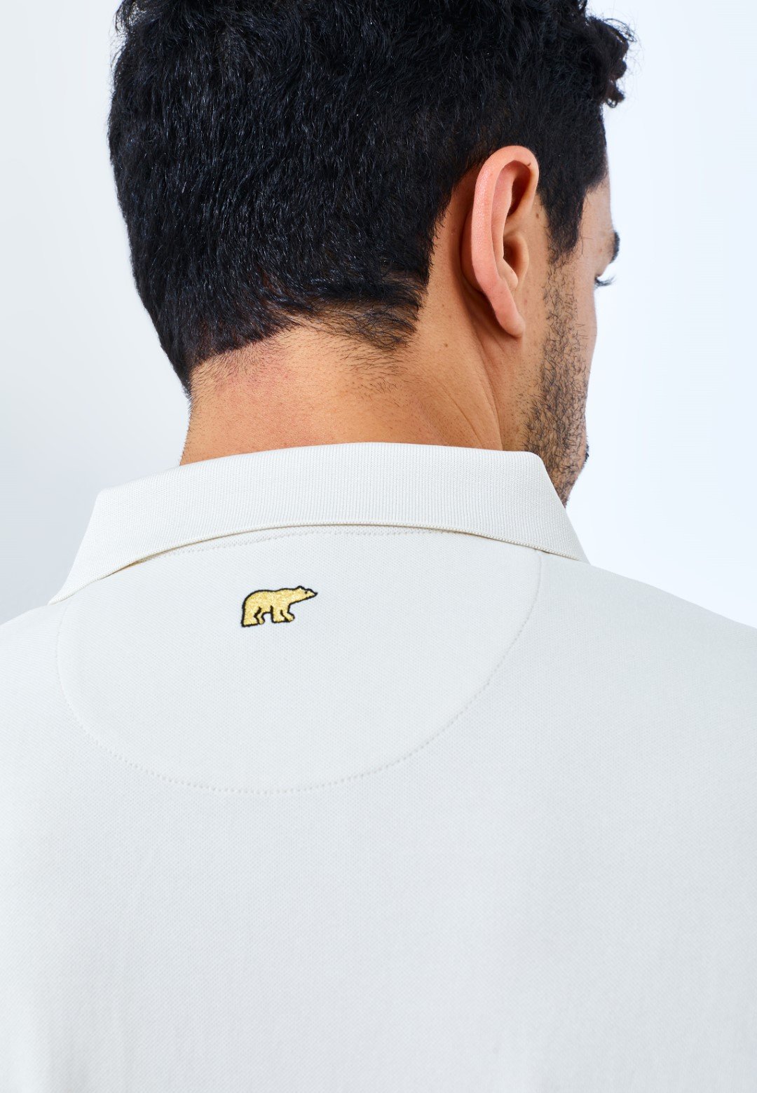 Jack Nicklaus Robertson Premium Solid Polo Ice Stone - Image 4