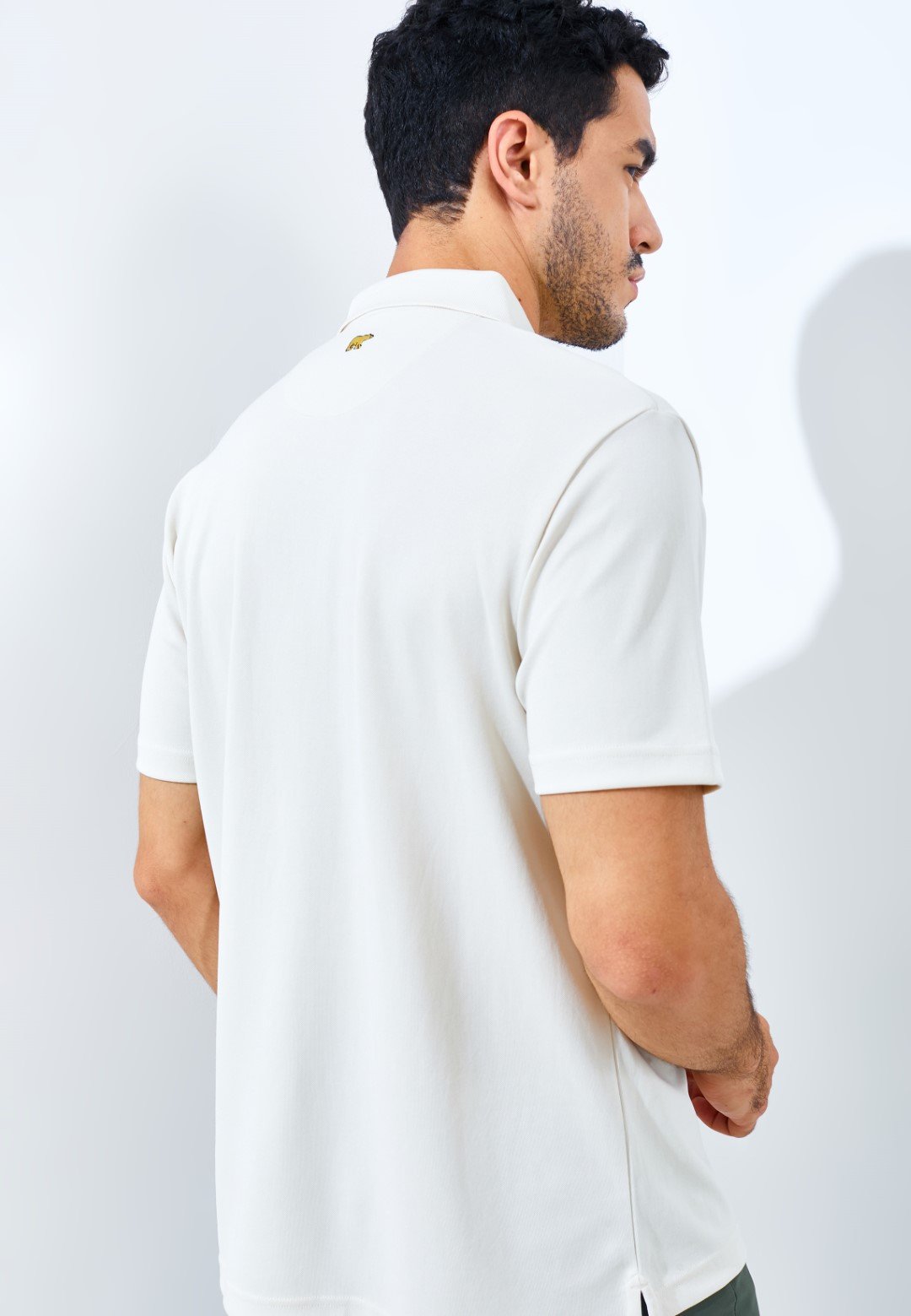 Jack Nicklaus Robertson Premium Solid Polo Ice Stone - Image 5
